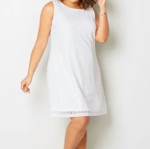 Circle Lace A-Line Dress